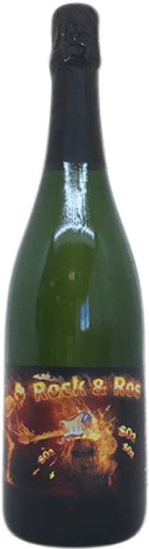 13,95 € Spedizione Gratuita | Spumante bianco Troç d'en Ros Rock & Ros Natural Escumos Catalogna Spagna Bottiglia 75 cl
