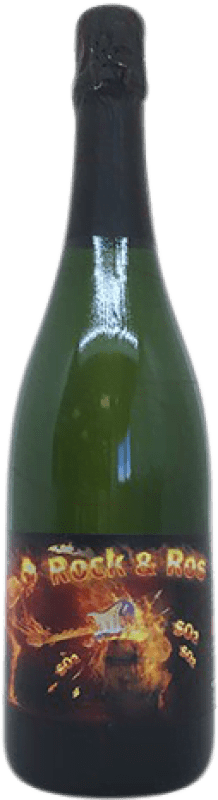 14,95 € Free Shipping | White Sparkling Wine Troç d'en Ros Rock & Ros Natural Escumos Catalonia Spain Bottle 75 cl
