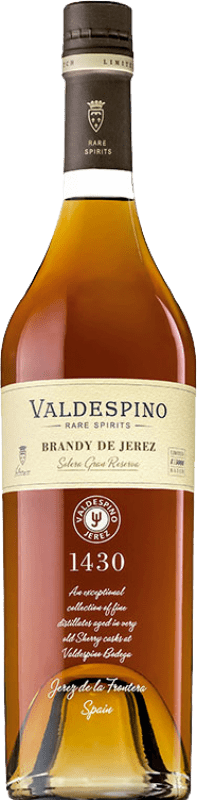 63,95 € Envio grátis | Brandy Conhaque Valdespino 1430 Espanha 70 cl