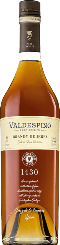 59,95 € Бесплатная доставка | Бренди Valdespino 1430 Испания бутылка 70 cl