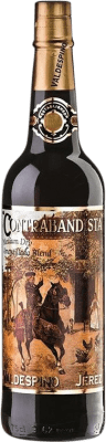 19,95 € Бесплатная доставка | Крепленое вино Valdespino Amontillado Contrabandista D.O. Jerez-Xérès-Sherry Andalucía y Extremadura Испания Palomino Fino бутылка 75 cl