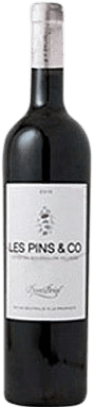 6,95 € Бесплатная доставка | Красное вино Vignobles Dom Brial Les Pins & Co Negre A.O.C. France Франция Syrah, Grenache, Monastrell, Mazuelo, Carignan бутылка 75 cl
