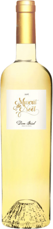 15,95 € Envío gratis | Vino generoso Vignobles Dom Brial A.O.C. Muscat de Rivesaltes Francia Moscato Botella 75 cl