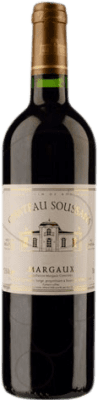 34,95 € Spedizione Gratuita | Vino rosso Vignobles Jean Sorge Château Soussans Crianza A.O.C. Bordeaux Francia Merlot, Cabernet Sauvignon Bottiglia 75 cl