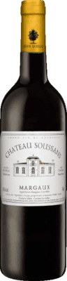 35,95 € Бесплатная доставка | Красное вино Vignobles Jean Sorge Château Soussans Crianza — Крианса A.O.C. Bordeaux Франция Merlot — Мерло, Cabernet Sauvignon — Каберне Совиньон 75 cl