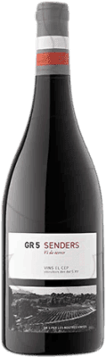 16,95 € Envío gratis | Vino Tinto El Cep GR 5 Senders Crianza D.O. Penedès Cataluña España Tempranillo, Syrah, Cabernet Sauvignon 75 cl