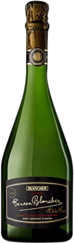 19,95 € Envoi gratuit | Blanc mousseux Vins i Caves Blancher Tieta Brut Grande Réserve D.O. Cava Catalogne Espagne Macabeo, Xarel·lo, Parellada Bouteille 75 cl