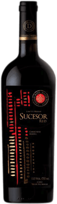 26,95 € Free Shipping | Red wine Viña Casa Donoso Sucesor Red Chile Malbec, Carmenère Bottle 75 cl