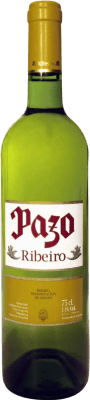 5,95 € 免费送货 | 白酒 Viña Costeira Pazo 年轻的 D.O. Ribeiro 加利西亚 西班牙 瓶子 75 cl