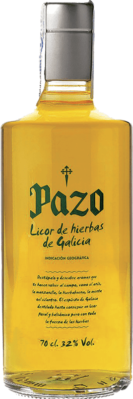 12,95 € Envio grátis | Licor de Ervas Viña Costeira Pazo Espanha 70 cl
