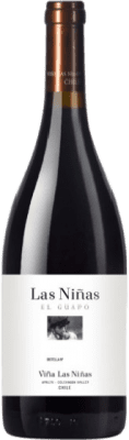 118,95 € Kostenloser Versand | Rotwein Viña Las Niñas El Guapo Chile Merlot, Cabernet Sauvignon, Carmenère Flasche 75 cl