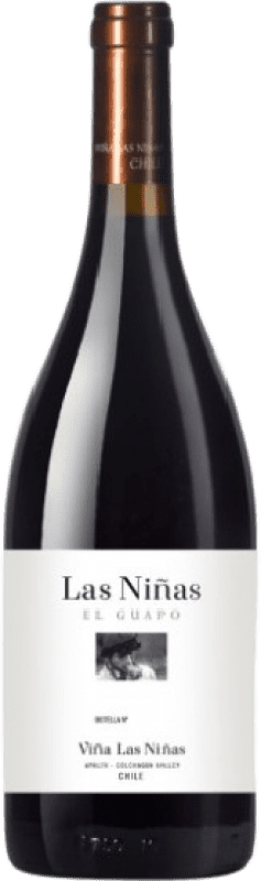 121,95 € Бесплатная доставка | Красное вино Viña Las Niñas El Guapo Чили Merlot — Мерло, Cabernet Sauvignon — Каберне Совиньон, Carmenère — Карменер Бутылка 75 cl