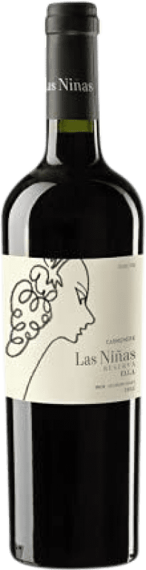 9,95 € Free Shipping | Red wine Viña Las Niñas Ella Aged Chile Carmenère Bottle 75 cl