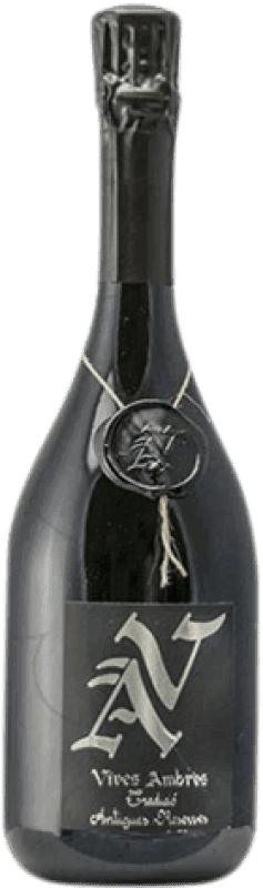 16,95 € Spedizione Gratuita | Spumante bianco Vives Ambròs Tradició Brut Nature Gran Riserva D.O. Cava Catalogna Spagna Macabeo, Xarel·lo Bottiglia 75 cl