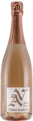 18,95 € Free Shipping | Rosé Sparkling Wine Vives Ambròs Brut Reserve — Aged D.O. Cava Catalonia Spain Garnacha — Grenache, Monastrell, Pinot Noir 75 cl