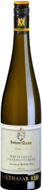 29,95 € 免费送货 | 白酒 Balthasar Ress Hattenheim Engelmannsberg Trocken 岁 德国 Riesling 瓶子 75 cl