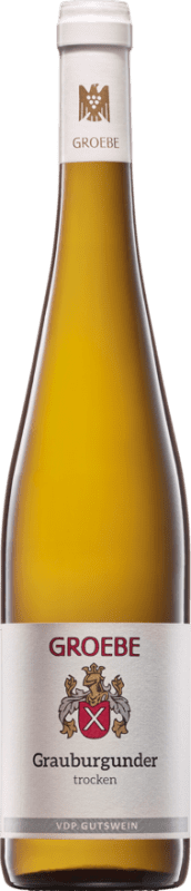 24,95 € Free Shipping | White Wine K.F. Groebe Trocken — Dry Young Germany Pinot Gris 75 cl