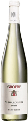 14,95 € Бесплатная доставка | Белое вино K.F. Groebe Trocken — Сухое молодое Германия Pinot Noir — Пино Нуар 75 cl