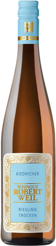 27,95 € Free Shipping | White Wine Robert Weil Kiedricher Trocken — Dry Young Germany Riesling Bottle 75 cl
