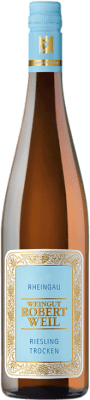 28,95 € Kostenloser Versand | Weißwein Robert Weil Spätlese Crianza — Kurze Fassreifung Q.b.A. Rheingau Deutschland Riesling 75 cl