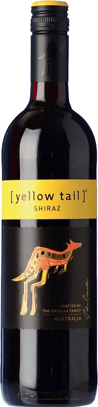 15,95 € Free Shipping | Red wine Yellow Tail Australia Syrah Bottle 75 cl