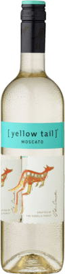 9,95 € Envio grátis | Vinho branco Yellow Tail Jovem Austrália Mascate Garrafa 75 cl