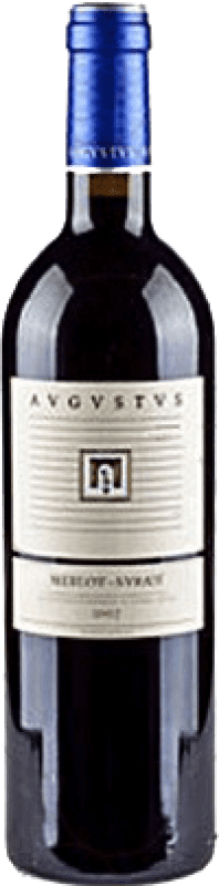 8,95 € Kostenloser Versand | Rotwein Augustus Forum Merlot Syrah D.O. Penedès Katalonien Spanien Merlot, Syrah Flasche 75 cl