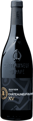 44,95 € Envío gratis | Vino tinto Xavier Vignon A.O.C. Châteauneuf-du-Pape Provence Francia Syrah, Garnacha, Mourvèdre, Clairette Blanche Botella 75 cl