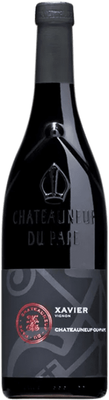 44,95 € Envoi gratuit | Vin rouge Xavier Vignon A.O.C. Châteauneuf-du-Pape Provence France Syrah, Grenache, Mourvèdre, Clairette Blanche Bouteille 75 cl