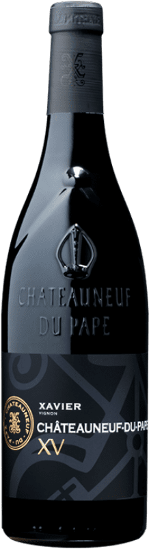 44,95 € Envoi gratuit | Vin rouge Xavier Vignon A.O.C. Châteauneuf-du-Pape Provence France Syrah, Grenache, Mourvèdre, Clairette Blanche Bouteille 75 cl