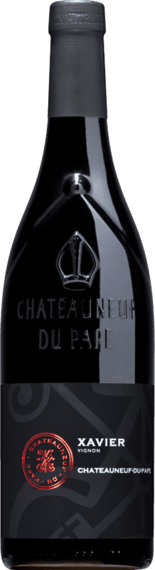 46,95 € 送料無料 | 赤ワイン Xavier Vignon A.O.C. Châteauneuf-du-Pape プロヴァンス フランス Syrah, Grenache, Mourvèdre, Clairette Blanche ボトル 75 cl
