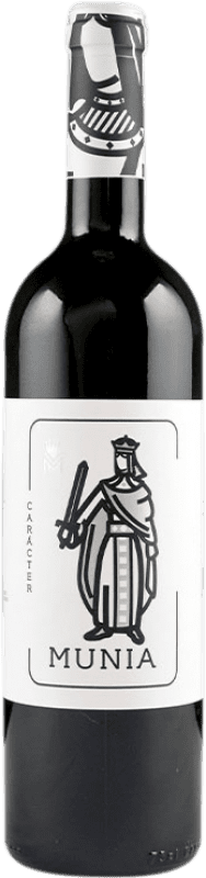11,95 € Free Shipping | Red wine Viñaguareña Munia Carácter D.O. Toro Castilla y León Spain Tinta de Toro Bottle 75 cl