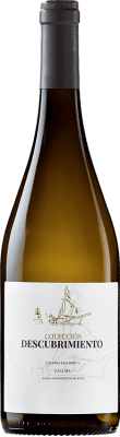 15,95 € Spedizione Gratuita | Vino Bianco Marqués de Villalúa Colección Descubrimiento Crianza — Invecchiato in Botte D.O. Condado de Huelva Andalusia Spagna Zalema Bottiglia 75 cl