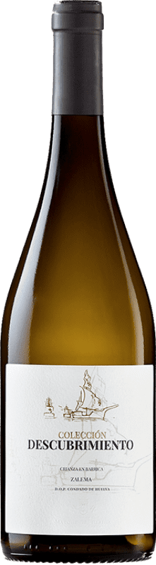 15,95 € Free Shipping | White Wine Marqués de Villalúa Colección Descubrimiento Crianza — Aged D.O. Condado de Huelva Andalusia Spain Zalema Bottle 75 cl