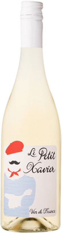 6,95 € Envío gratis | Vino Blanco Xavier Vignon Le Petit Francia Garnacha, Sémillon, Picapoll, Sauvignon Botella 75 cl