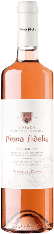 12,95 € Kostenloser Versand | Rosé-Wein Pinna Fidelis Rosado Barrica D.O. Ribera del Duero Kastilien und León Spanien Tempranillo Flasche 75 cl