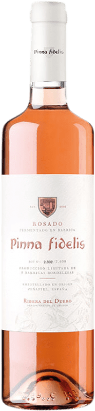9,95 € Free Shipping | Rosé Wine Pinna Fidelis Barrel D.O. Ribera del Duero Castilla y León Spain Tempranillo Bottle 75 cl