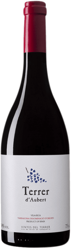 35,95 € Free Shipping | Red wine Vinyes del Terrer Terrer d'Aubert Aged D.O. Tarragona Catalonia Spain Grenache, Cabernet Sauvignon Magnum Bottle 1,5 L