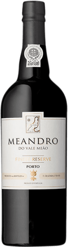 19,95 € Free Shipping | Fortified wine Olazabal Meandro Finest Reserve I.G. Porto Porto Portugal Touriga Franca, Touriga Nacional, Tinta Roriz, Tinta Barroca Bottle 75 cl
