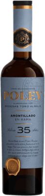 58,95 € Kostenloser Versand | Verstärkter Wein Toro Albalá Poley Amontillado en Rama Solera D.O. Montilla-Moriles Andalusien Spanien Pedro Ximénez 35 Jahre Medium Flasche 50 cl