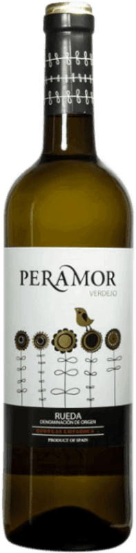 3,95 € Kostenloser Versand | Weißwein Copaboca Peramor D.O. Rueda Spanien Verdejo 75 cl