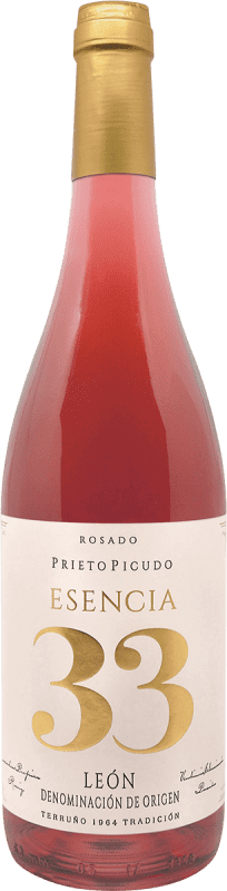 6,95 € Free Shipping | Rosé Wine Meoriga Esencia 33 D.O. León Spain Prieto Picudo 75 cl