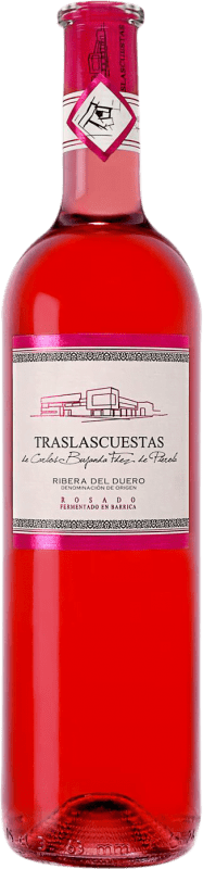 12,95 € Kostenloser Versand | Roséwein Traslascuestas D.O. Ribera del Duero Spanien Tempranillo Flasche 75 cl