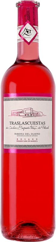 7,95 € Envio grátis | Vinho rosé Traslascuestas D.O. Ribera del Duero Espanha Tempranillo Garrafa 75 cl