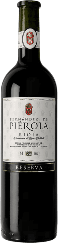 17,95 € Kostenloser Versand | Rotwein Piérola Reserve D.O.Ca. Rioja Spanien Tempranillo Flasche 75 cl