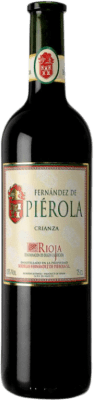 15,95 € Envío gratis | Vino tinto Piérola Crianza D.O.Ca. Rioja España Tempranillo Botella 75 cl