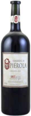 24,95 € Envío gratis | Vino tinto Piérola Crianza D.O.Ca. Rioja España Tempranillo Botella Magnum 1,5 L