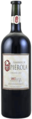 19,95 € Free Shipping | Red Wine Piérola Crianza — Aged D.O.Ca. Rioja Spain Tempranillo Magnum Bottle 1,5 L