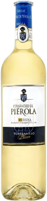 6,95 € Spedizione Gratuita | Vino bianco Piérola D.O.Ca. Rioja Spagna Tempranillo Bottiglia 75 cl