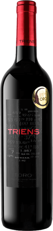 12,95 € Free Shipping | Red wine Legado de Orniz Triens Aged D.O. Toro Spain Tinta de Toro Bottle 75 cl